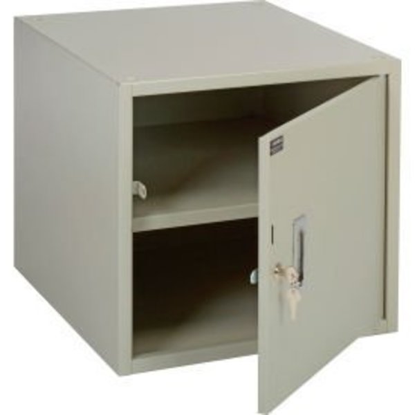 Global Equipment Storage Steel Cabinet For Workbench, 17-1/4"W x 20"D, Tan 249385TN